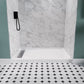 Alexander 60 in. L x 36 in. W Alcove Shower Pan Base with Left or Right Drain in Glossy White Marine Acrylic