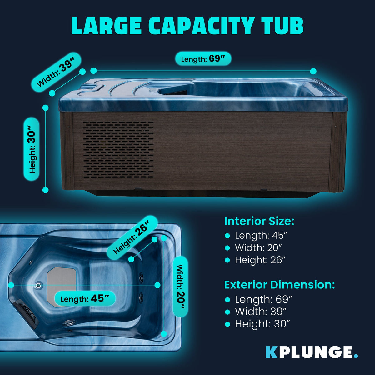Outdoor Sauna, 4 Person Electric Rock Chiller