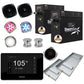 Steam Shower Generator, Full Package, Black