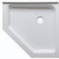 Shower Base, Center Drain, Pan Only 8