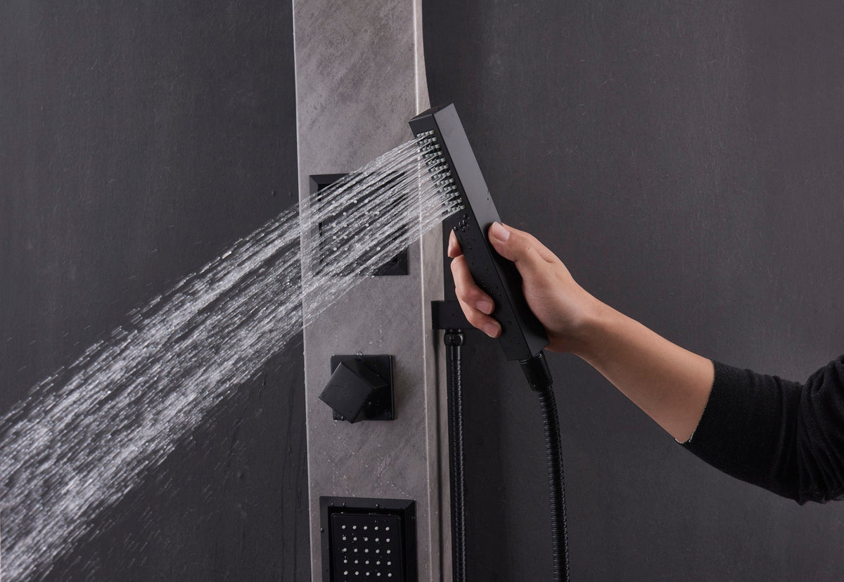 Shower Panel, Aura Jetted Full Body