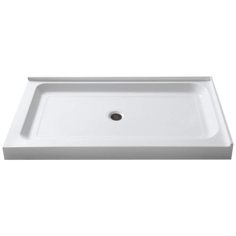 48 x 36 Shower Base, Pan Only, ANZZI Port Corner Durable