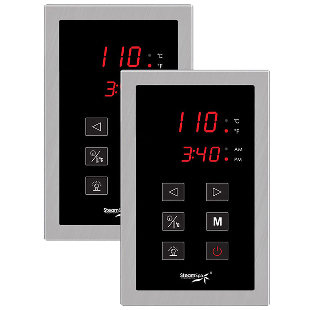 Steam Shower Accessory, Dual Touch Control