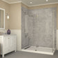 Shower Base, Left Drain, Pan Only Marine Acrylic