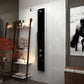 Melody 59 in. 6-Jetted Full Body Shower Panel System with Heavy Rain Shower and Spray Wand in Black Deco-Glass