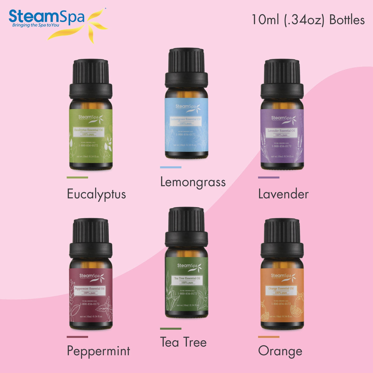 Steam Shower Accessory, Full Package, Bath Scented Aromatherapy Pure with Head