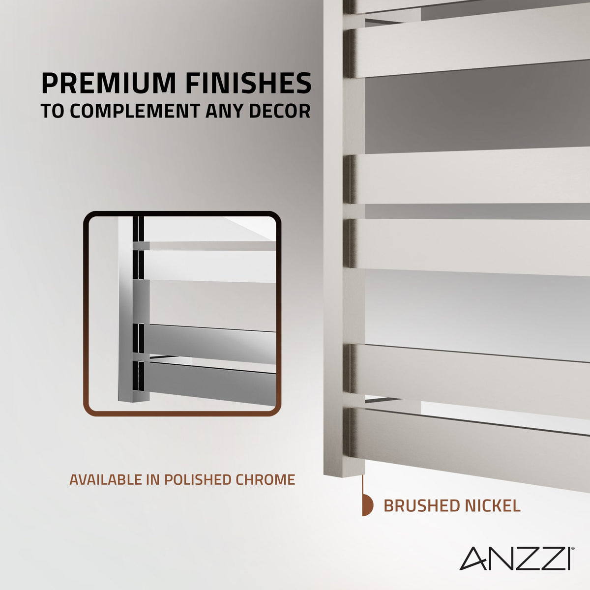 Towel Warmer, ANZZI Starling Bar Mounted