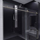 54 x 76 Frameless Shower Door, Madam Sliding Tempered Clear