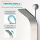 Cici Series 39 in. 2-Jetted Shower Tower with Heavy Rain Shower and Body Jets and Spray Wand