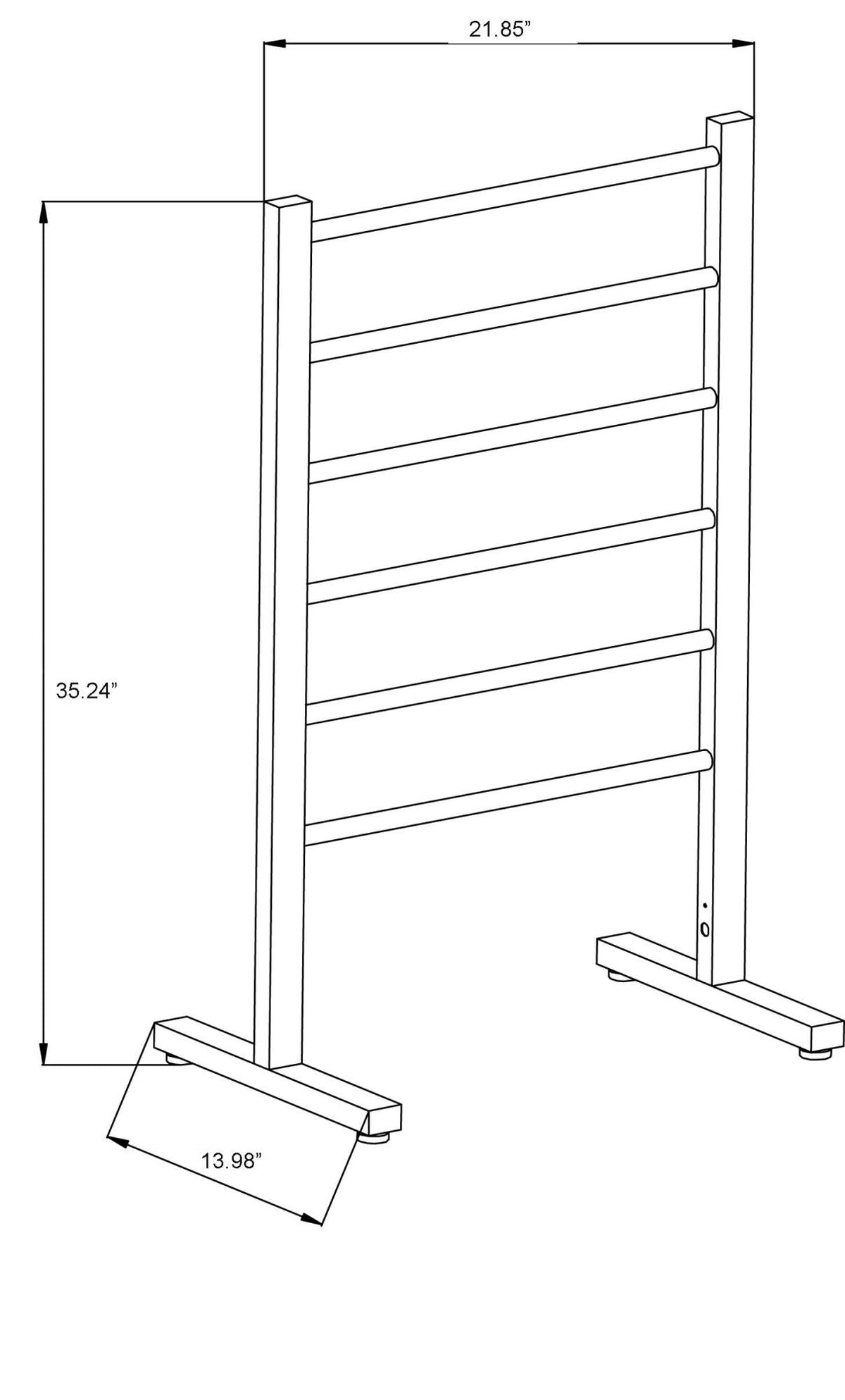 Towel Warmer, Riposte Bar Stainless Steel
