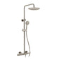 Shower Head, Heavy Rainfall Stainless Steel Matte Black