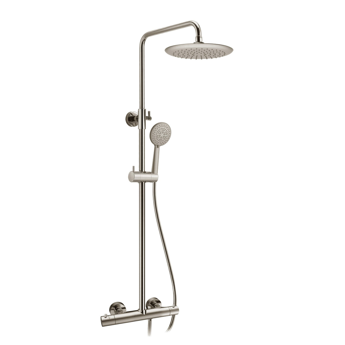 Shower Head, Heavy Rainfall Stainless Steel Matte Black
