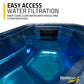 Cold Plunge Tub, All One Hot Built WiFi Blue