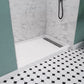 ANZZI Alexander 48" x 32" Alcove Shower Pan, Compression Molded ANR Material (3X Impact Resistant), Low Threshold, Stain