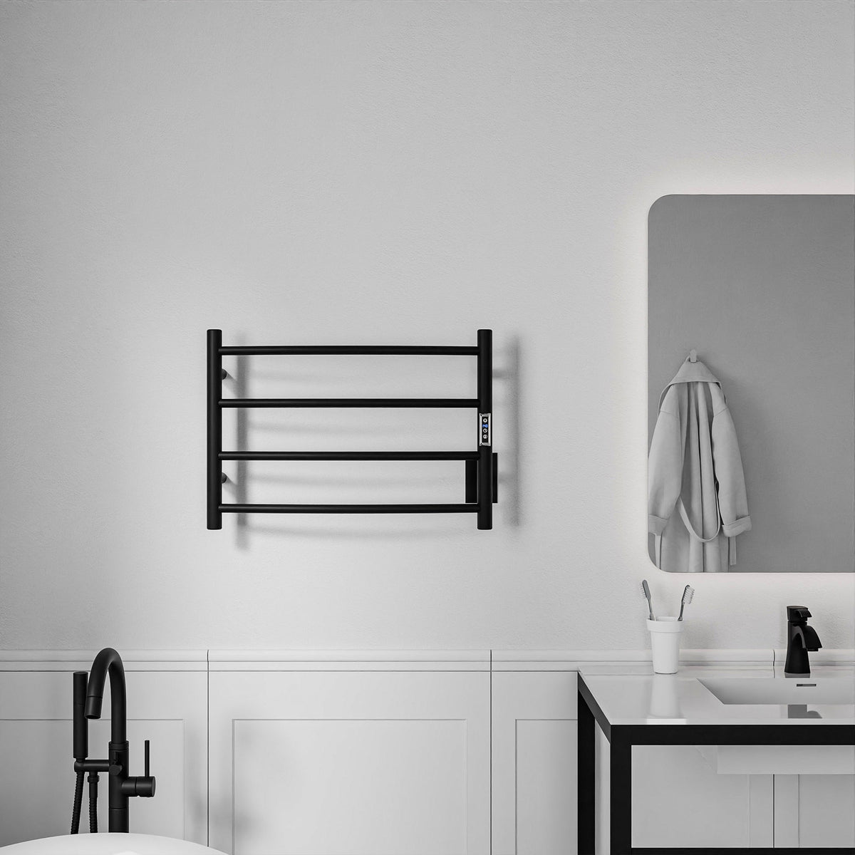 Towel Warmer, ANZZI Glow Bar Compact
