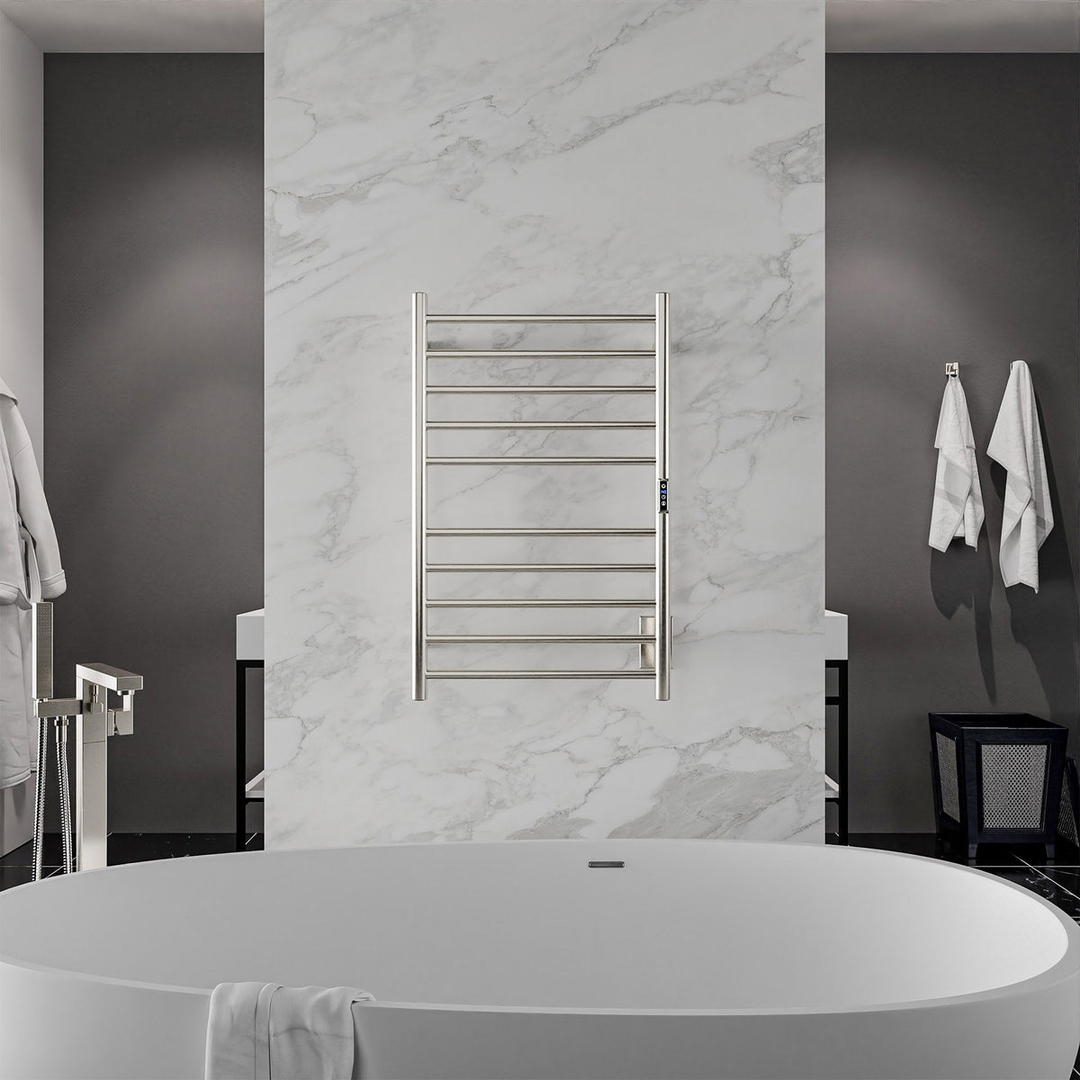 Towel Warmer, Bali Bar Mounted Electric