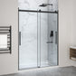 76 x 45 Framed Shower Door, Pan Only, Stellar Sliding Frameless Alcove