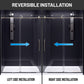 54 x 76 Frameless Shower Door, Madam Sliding Tempered Clear