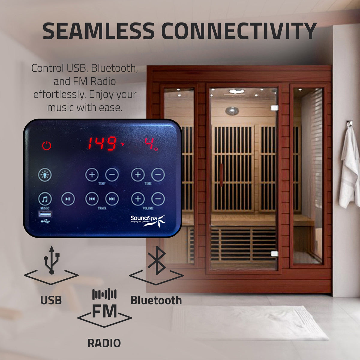Infrared Sauna, Curacao Person Carbon FAR