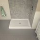 48 x 36 Shower Base, Pan Only, ANZZI Port Corner Durable High-Gloss White