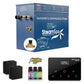 Steam Shower Generator, Full Package, Oasis Wireless New Square with Heads