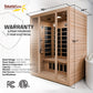 Infrared Sauna, Maldives Person Indoor Hemlock