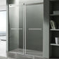 Kahn Series 45 to 48 in. x 76 in. Sliding Frameless Shower Door with Tsunami Guard Tempered Glass