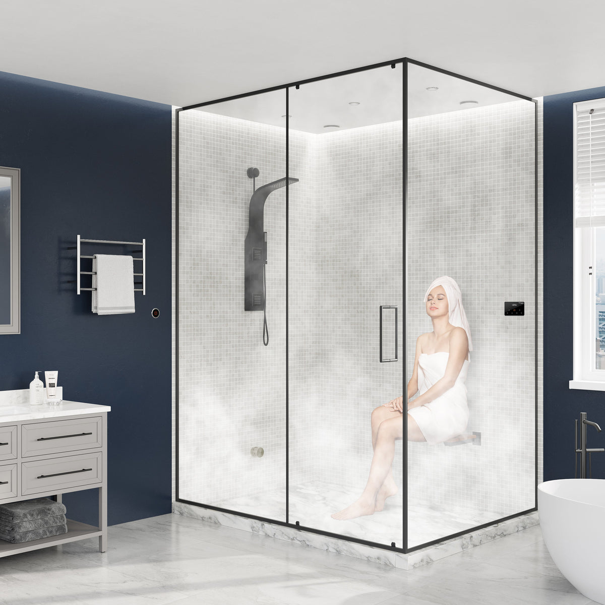 Steam Shower Generator, Full Package, Oasis Wireless 3