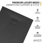 59 x 35 Shower Base, Pan Only, Barrier Free Curbless Black and Slip-Resistant