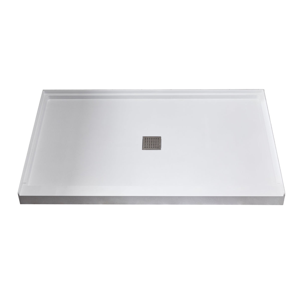 Shower Base, Center Drain, Pan Only 4