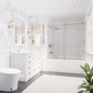 60 x 62 Tub Shower Door, Don Frameless Sliding