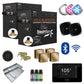 Steam Shower Generator, Full Package, Black New Square with Heads