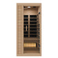 Infrared Sauna, Lucia Person Indoor Hemlock