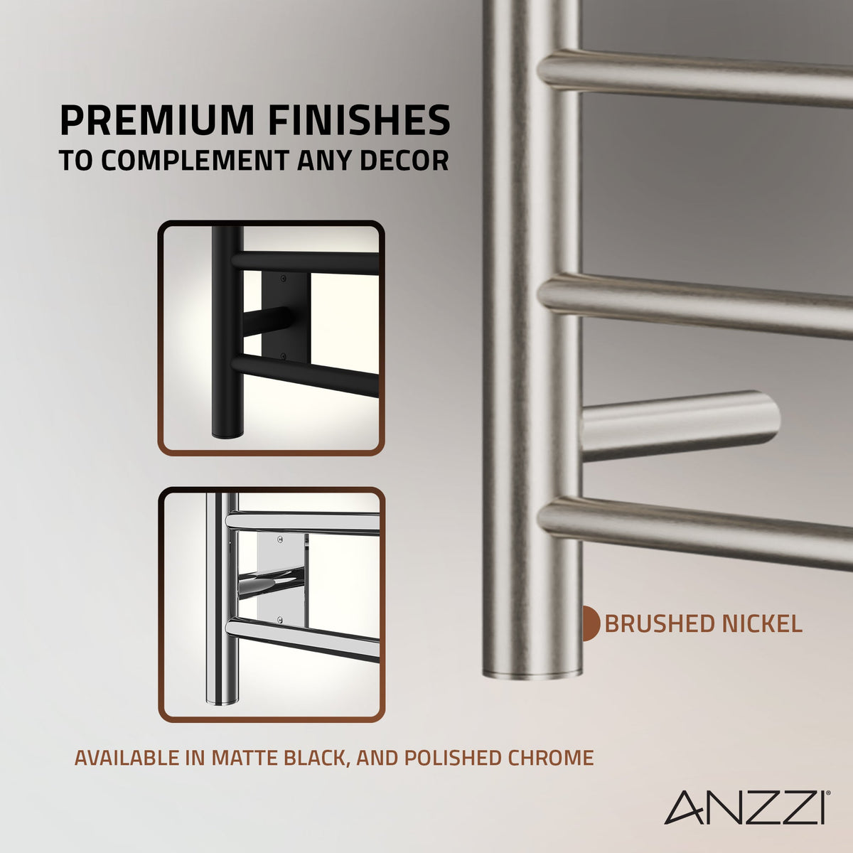 Towel Warmer, ANZZI Eve Bar x