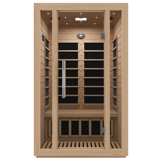 Infrared Sauna, Maldives Person Indoor Hemlock Control Panel