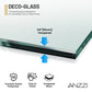 54 x 76 Frameless Shower Door, Madam Sliding Tempered Clear