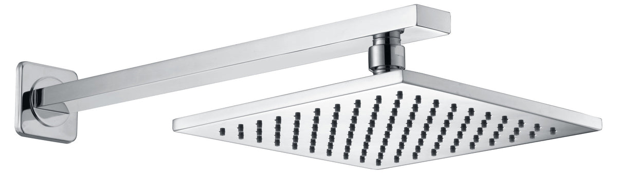 Shower Head, Viace Spray Fixed Showerhead Polished Chrome
