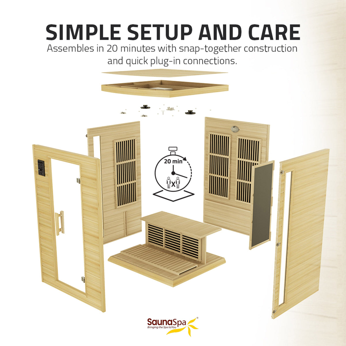 Infrared Sauna, Seychelles Person Carbon FAR