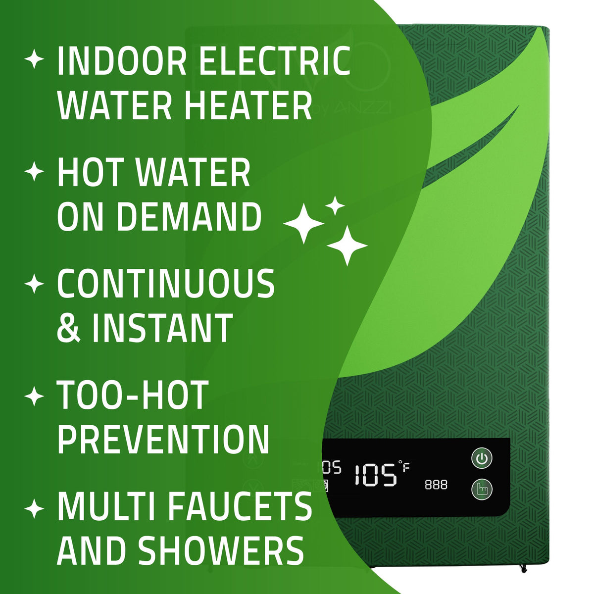 Tankless Water Heater, ENVO Atami High Capacity