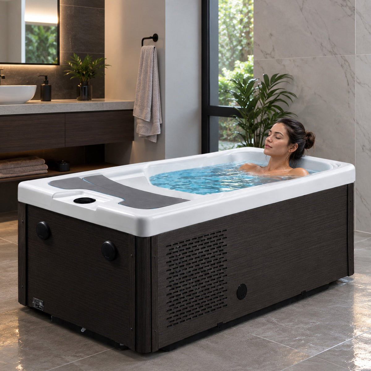 Cold Plunge Tub, All One Hot Built
