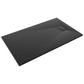 59 x 35 Shower Base, Pan Only, Barrier Free Curbless Black and Slip-Resistant