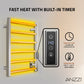 Towel Warmer, ANZZI Charles Bar Mounted