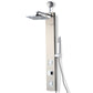 Dion Series 39 in. 2-Jetted Shower Tower with Heavy Rain Shower and Body Jets and Spray Wand