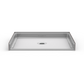 48" X 36" Roll In Shower Pan | Barrier Free Trench Drain/Center Drain Option