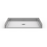 48" X 36" Roll In Shower Pan | Barrier Free Trench Drain/Center Drain Option