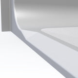 42" x 42" Barrier Free Shower Pan | Neo Angle | Corner Shower Pan