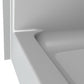 60 X 33 - 5" Curbed Shower| Single Piece | 4" Tile Design | Center Drain - Accessories Not Included