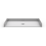 60" x 42" Roll In Shower Pan | Center Drain | ADA from Showers4Less