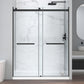 60 x 32 Frameless Shower Door, Pan Only, Kahn Alcove Sliding Combo