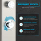 Shower Panel, Cici Jetted Tower Heavy Spray Wand